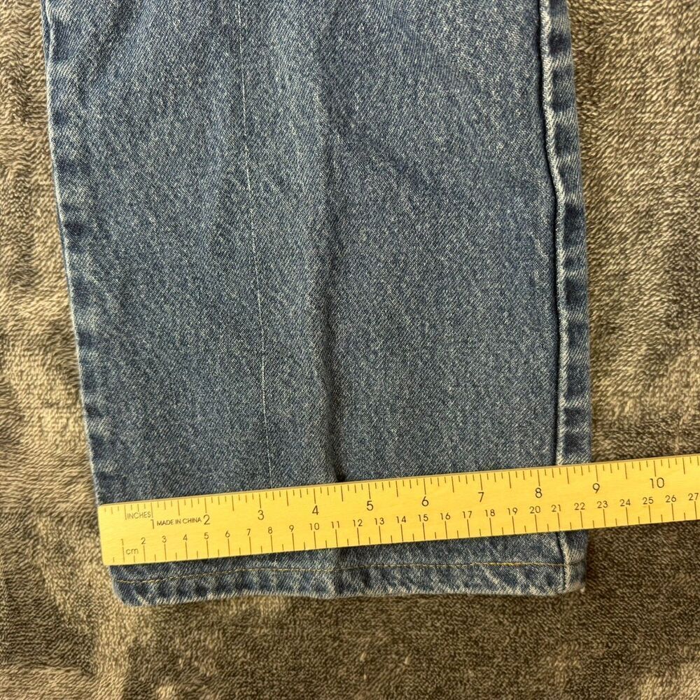 Levi's 517 Bootcut Blue Denim Jeans Men's 34X32 (33X31) Cowboy Western - Picture 8 of 13
